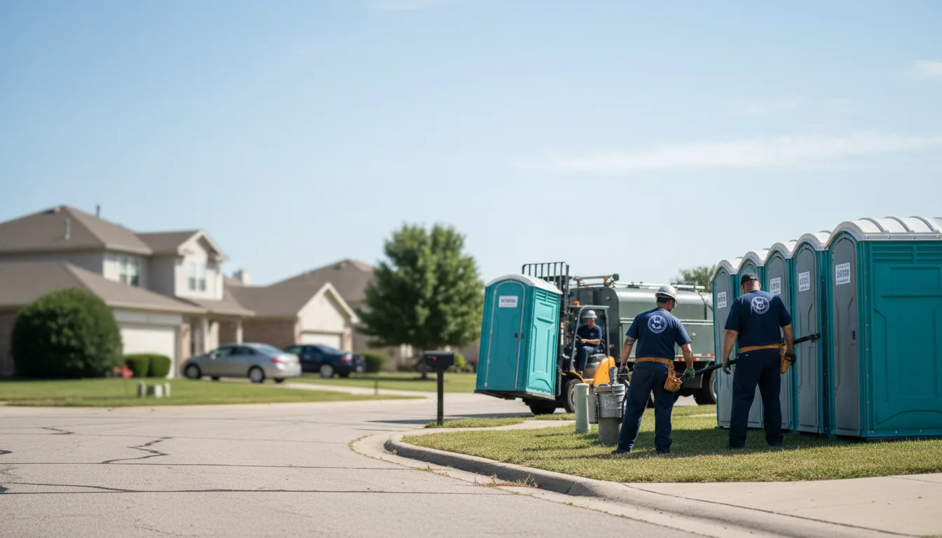 Porta Potty Rental in Tupelo, OK near me